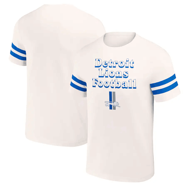 Men's Detroit Lions Cream x Darius Rucker Collection Vintage T-Shirt